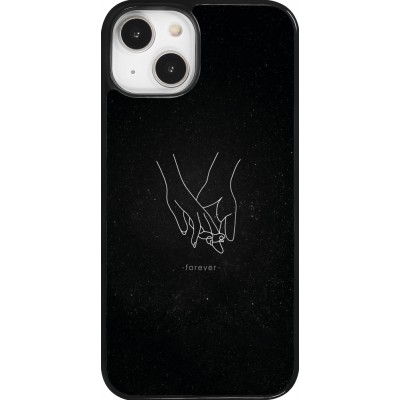 Coque iPhone 14 - Valentine 2023 hands forever