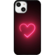 iPhone 14 Case Hülle - Valentine 2023 single neon heart