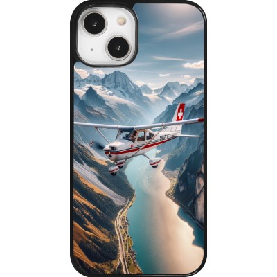 Coque iPhone 14 - Vol Alpin Suisse