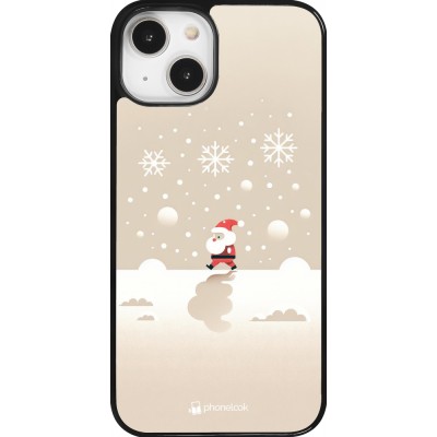 Coque iPhone 14 - Noël 2023 Minimalist Santa