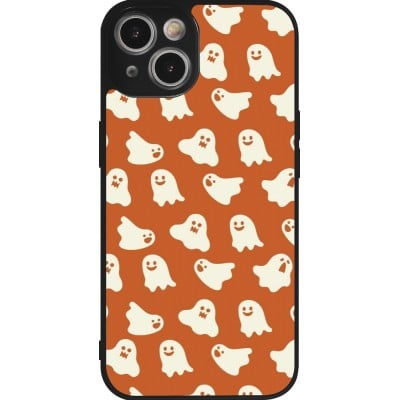 Coque iPhone 14 - Silicone rigide noir Autumn 2024 mini ghosts