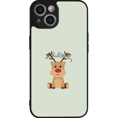 iPhone 14 Case Hülle - Silikon schwarz Christmas 22 baby reindeer