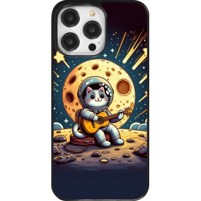 Coque iPhone 14 Pro Max - AstroCat RockLune