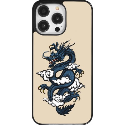 Coque iPhone 14 Pro Max - Blue Dragon Tattoo