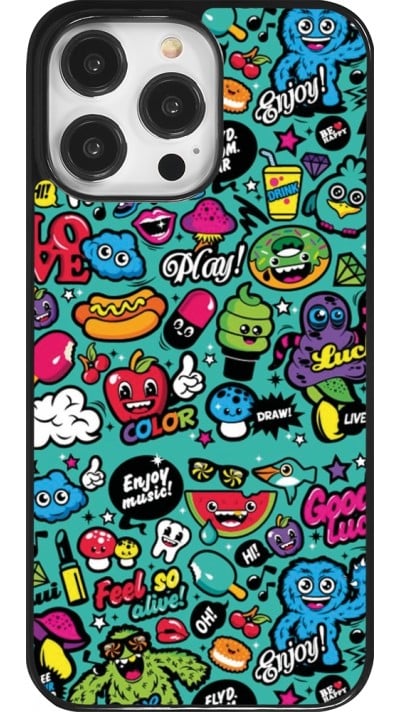 Coque iPhone 14 Pro Max - Cartoons old school