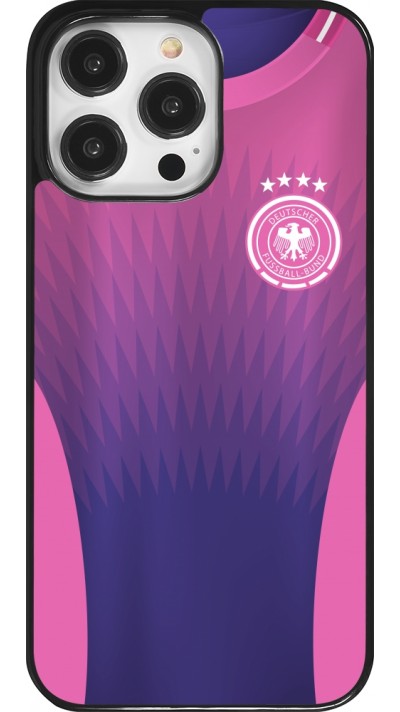 Coque iPhone 14 Pro Max - Maillot de football Allemagne Extérieur personnalisable