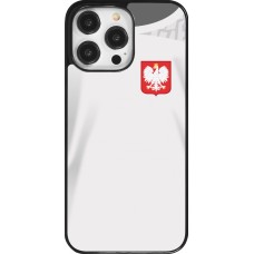 Coque iPhone 14 Pro Max - Maillot de football Pologne 2022 personnalisable