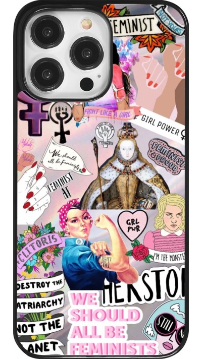 iPhone 14 Pro Max Case Hülle - Girl Power Collage