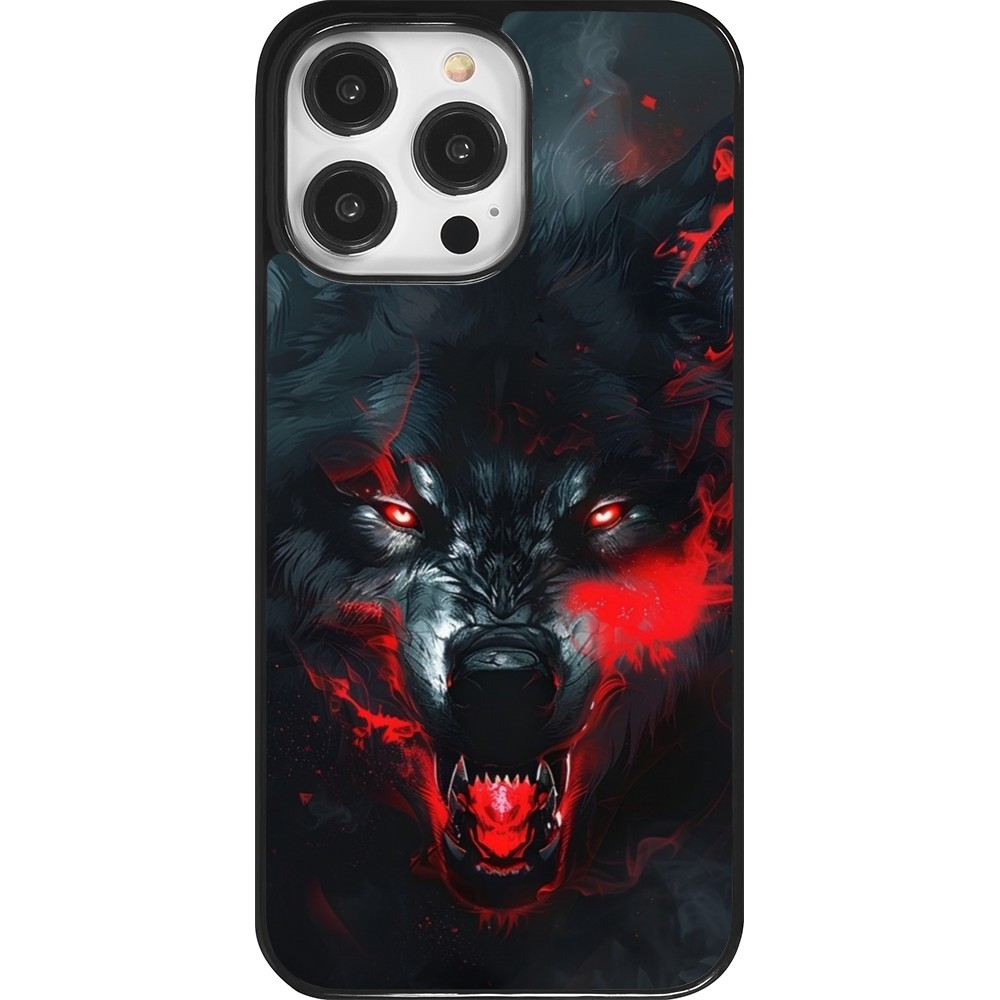 Coque iPhone 14 Pro Max - Halloween 2024 mad werewolf