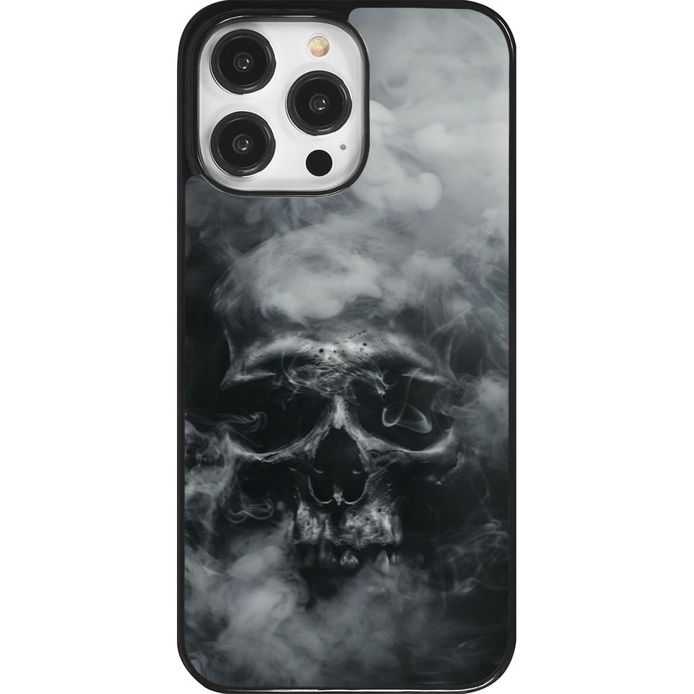 Coque iPhone 14 Pro Max - Halloween 2024 smoky skull