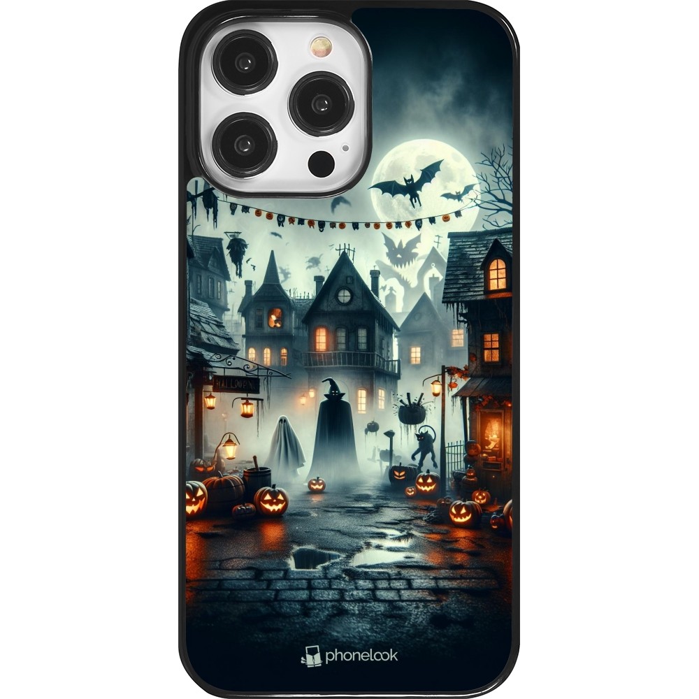 Coque iPhone 14 Pro Max - Halloween Spookville