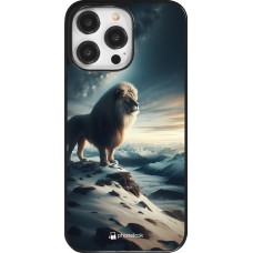 Coque iPhone 14 Pro Max - Le lion blanc