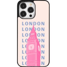 Coque iPhone 14 Pro Max - London Pink Print