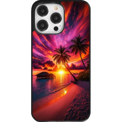 Coque iPhone 14 Pro Max - Maldives Dusk Bliss