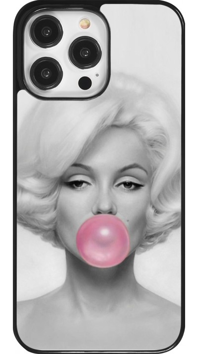 Coque iPhone 14 Pro Max - Marilyn Bubble