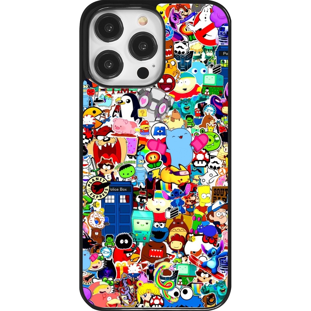 Coque iPhone 14 Pro Max - Mixed cartoons