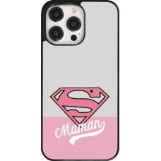 Coque iPhone 14 Pro Max - Mom 2024 Super hero maman