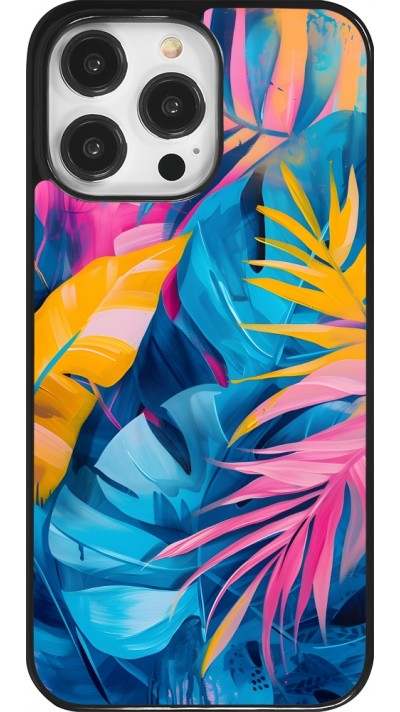 Coque iPhone 14 Pro Max - Palms Blue