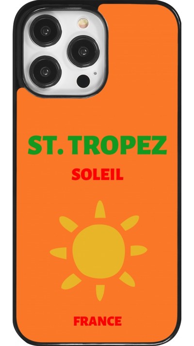 Coque iPhone 14 Pro Max - Pop Summer Destination St-Tropez