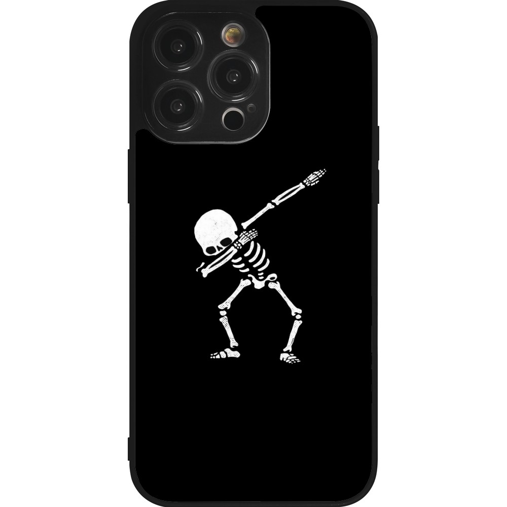 Coque iPhone 14 Pro Max - Silicone rigide noir Halloween 19 09