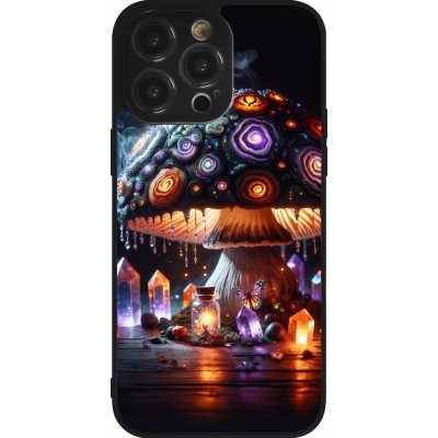 Coque iPhone 14 Pro Max - Silicone rigide noir Halloween Potion Magic