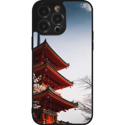 Coque iPhone 14 Pro Max - Silicone rigide noir Spring 23 Japan