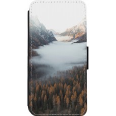 Coque iPhone 14 Pro Max - Wallet noir Autumn 22 forest lanscape