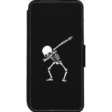 iPhone 14 Pro Max Case Hülle - Wallet schwarz Halloween 19 09