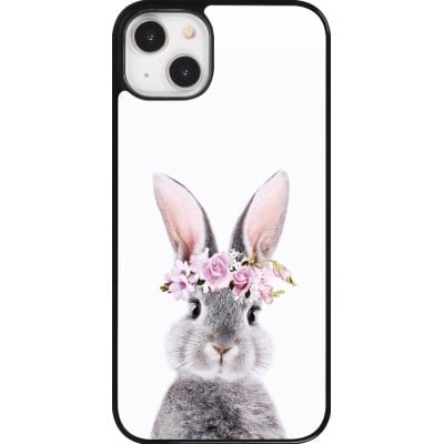 Coque iPhone 14 Plus - Easter 2023 flower bunny