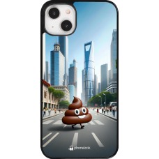 Coque iPhone 14 Plus - Emoji Caca walk