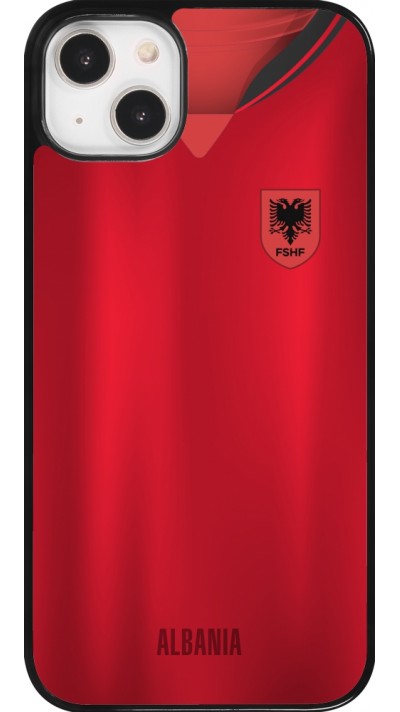 Coque iPhone 14 Plus - Maillot de football Albanie personnalisable