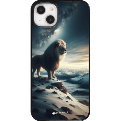 Coque iPhone 14 Plus - Le lion blanc