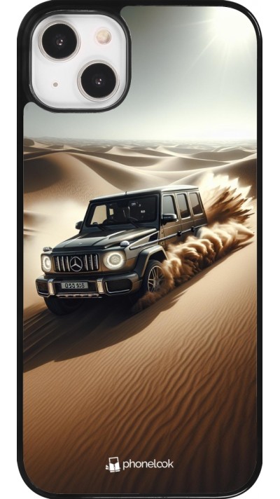 Coque iPhone 14 Plus - Mercedes G Drift Desert