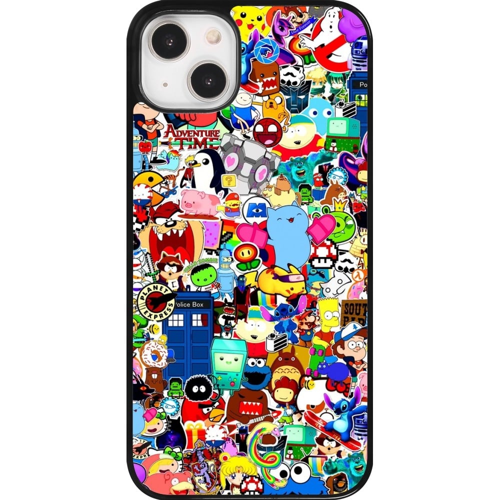 Coque iPhone 14 Plus - Mixed cartoons