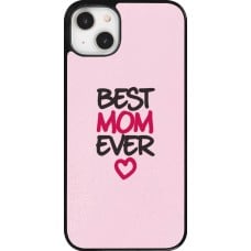 Coque iPhone 14 Plus - Mom 2023 best Mom ever pink