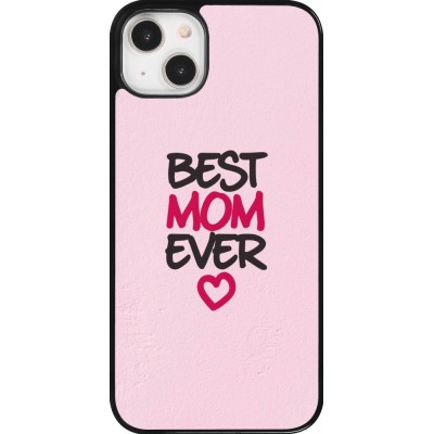 Coque iPhone 14 Plus - Mom 2023 best Mom ever pink