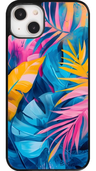 Coque iPhone 14 Plus - Palms Blue