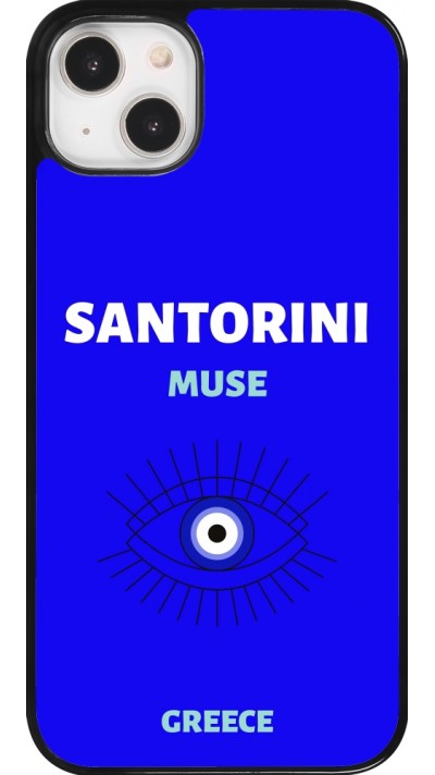 Coque iPhone 14 Plus - Pop Summer Destination Santorini