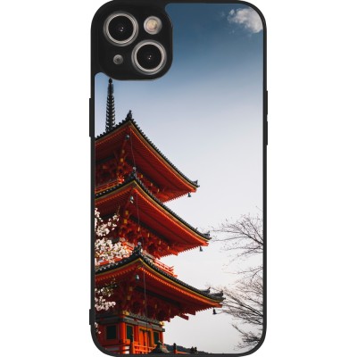 Coque iPhone 14 Plus - Silicone rigide noir Spring 23 Japan