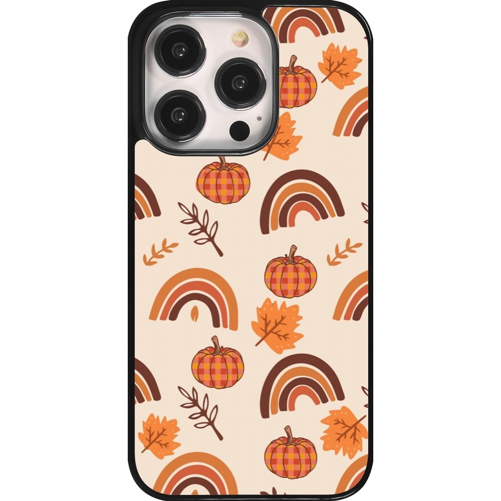 Coque iPhone 14 Pro - Autumn 2024 rainbow