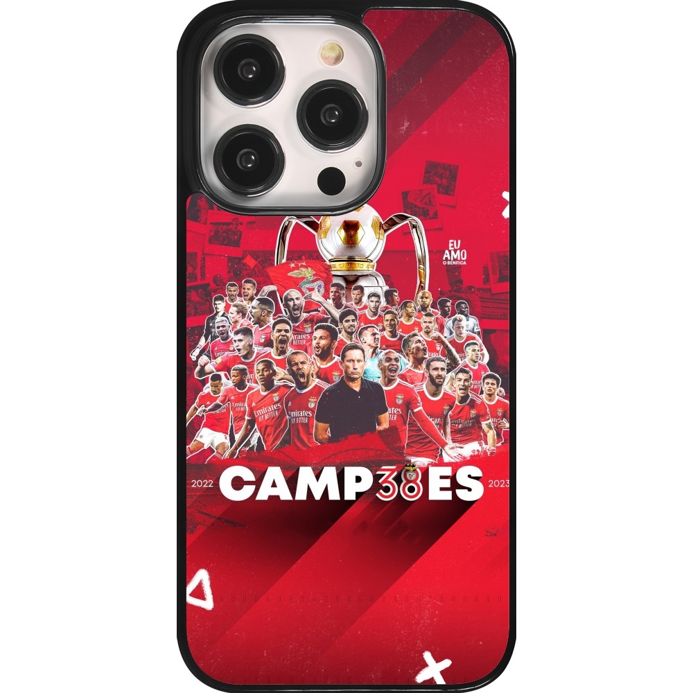 Coque iPhone 14 Pro - Benfica Campeoes 2023