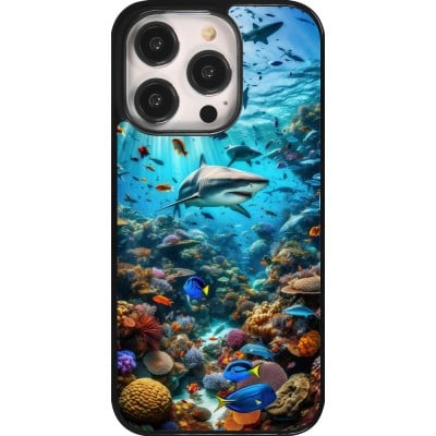 Coque iPhone 14 Pro - Bora Bora Mer et Merveilles