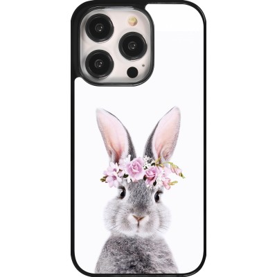 Coque iPhone 14 Pro - Easter 2023 flower bunny