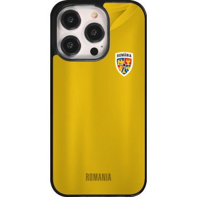 Coque iPhone 14 Pro - Maillot de football Roumanie