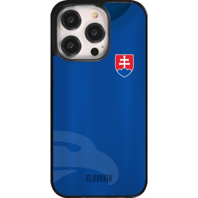 Coque iPhone 14 Pro - Maillot de football Slovaquie