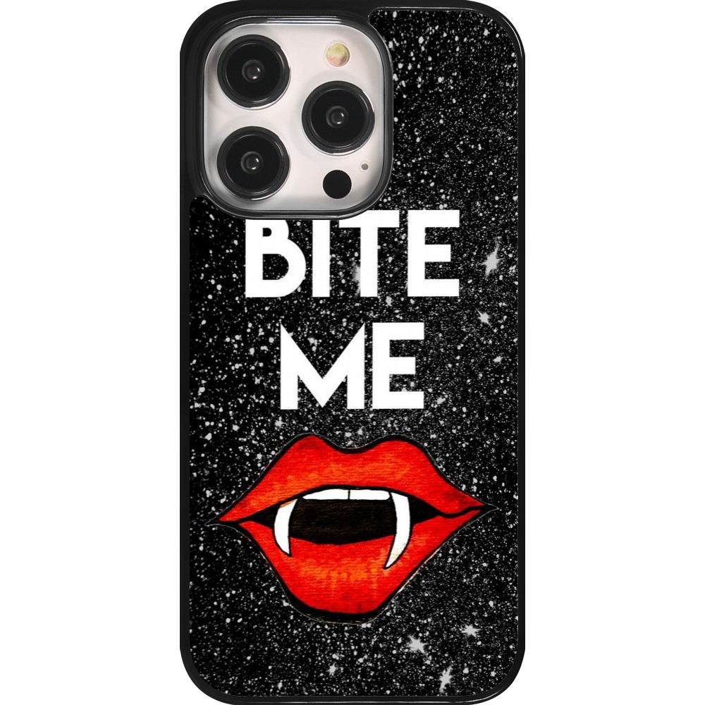 iPhone 14 Pro Case Hülle - Halloween 2024 bite me