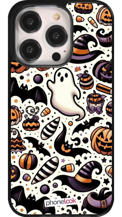 Coque iPhone 14 Pro - Halloween 2024 Cute Pattern