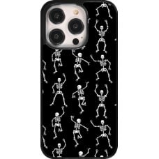 iPhone 14 Pro Case Hülle - Halloween 2024 dancing skeleton