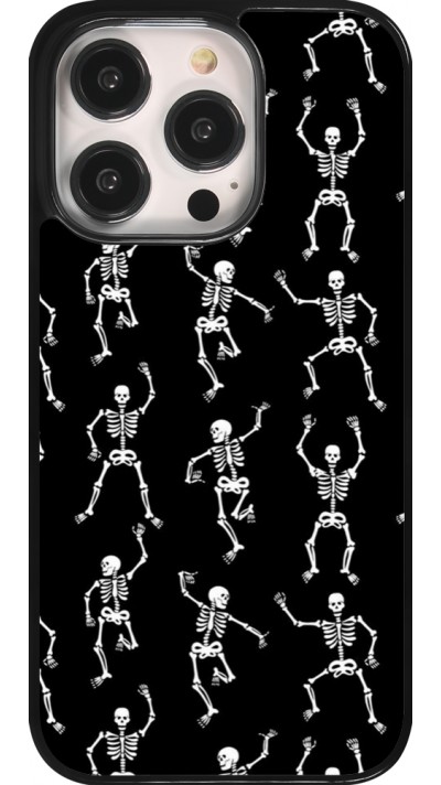 Coque iPhone 14 Pro - Halloween 2024 dancing skeleton