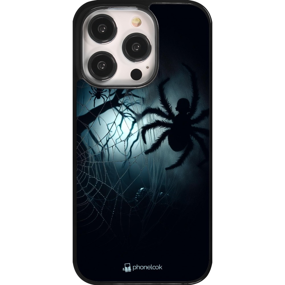 Coque iPhone 14 Pro - Halloween 2024 Dark Spider